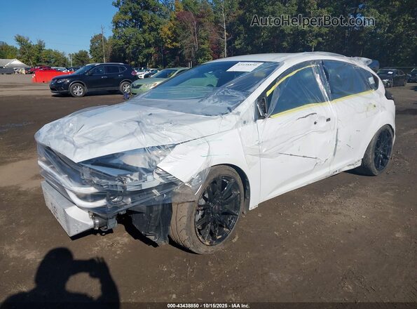 1FADP3L92JL232467 2018 FORD FOCUS ST White წინა მარცხენა ხედი სამი მეოთხედიდან