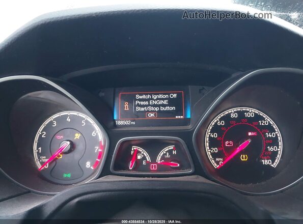 1FADP3L94HL203918 2017 FORD FOCUS ST Черный Вид задних сидений