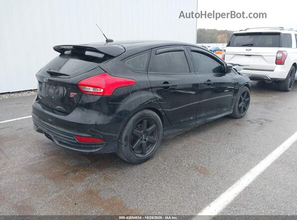 1FADP3L94HL203918 2017 FORD FOCUS ST Черный Задняя правая четверть