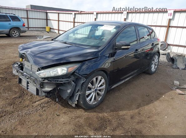 1FADP3L95HL223093 2017 FORD FOCUS ST Black წინა მარცხენა ხედი სამი მეოთხედიდან