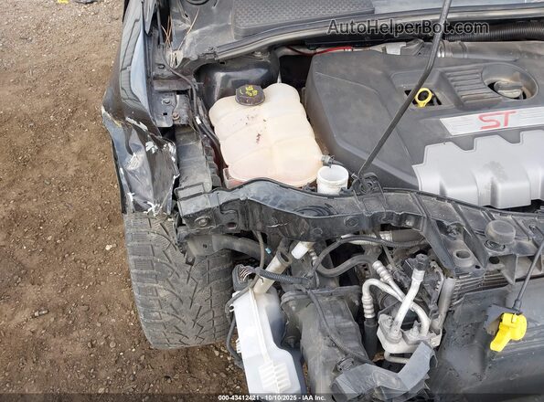 1FADP3L95HL223093 2017 FORD FOCUS ST Black წინა ხედი