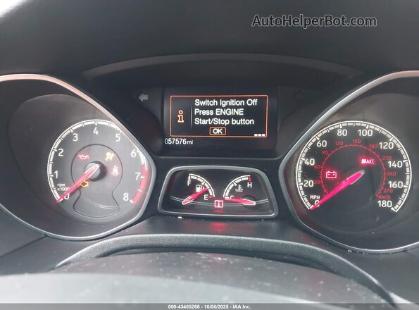 1FADP3L95HL236877 2017 FORD FOCUS ST Gray Հետևի նստատեղերի տեսք