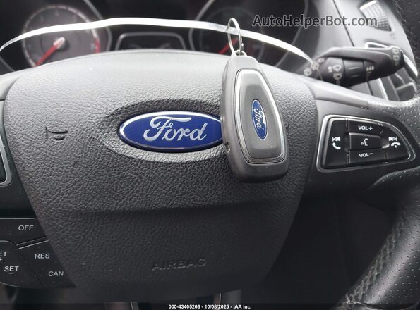 1FADP3L95HL236877 2017 FORD FOCUS ST Gray Առջևի վահանակի տեսք