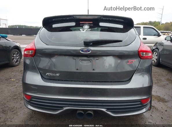 1FADP3L95HL236877 2017 FORD FOCUS ST Gray 