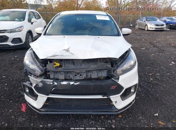 1FADP3L96HL289779 2017 FORD FOCUS ST White ხელსაწყოთა პანელის ხედი
