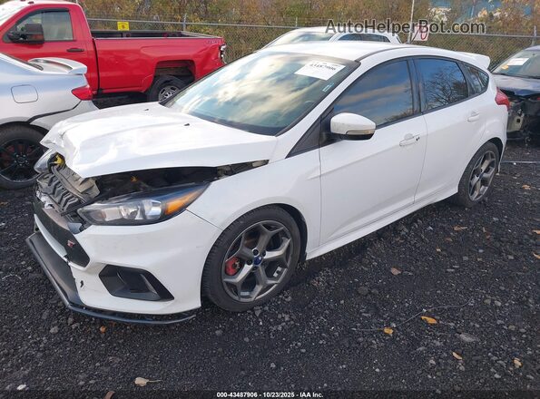 1FADP3L96HL289779 2017 FORD FOCUS ST White წინა მარცხენა ხედი სამი მეოთხედიდან