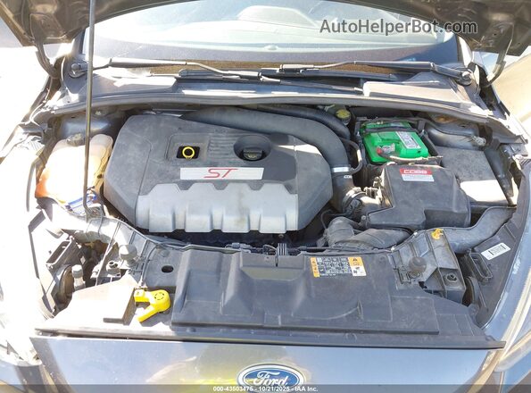 1FADP3L97GL261777 2016 FORD FOCUS ST Gray Вид ззаду