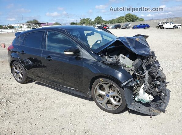 1FADP3L98GL347616 2016 FORD FOCUS Черный Передняя правая четверть