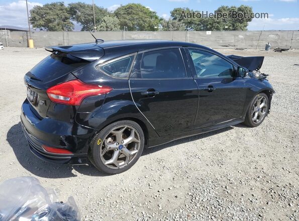 1FADP3L98GL347616 2016 FORD FOCUS Черный Задняя правая четверть