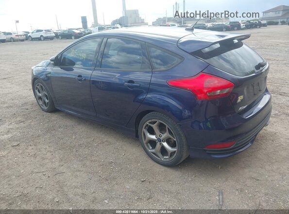 1FADP3L98HL229244 2017 FORD FOCUS ST Blue Հետևի ձախ
