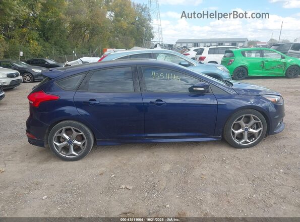 1FADP3L98HL229244 2017 FORD FOCUS ST Blue Սալոնի հետևի տեսք