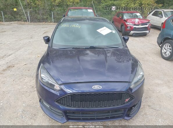 1FADP3L98HL229244 2017 FORD FOCUS ST Blue Սարքավորումների վահանակի տեսք