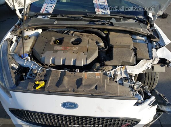 1FADP3L99HL343513 2017 FORD FOCUS ST White Rear view