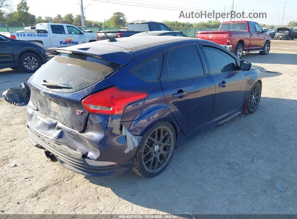 1FADP3L9XGL208667 2016 FORD FOCUS ST Blue Tył prawy