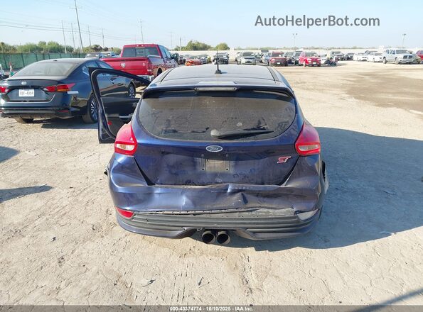 1FADP3L9XGL208667 2016 FORD FOCUS ST Blue Widok z przodu