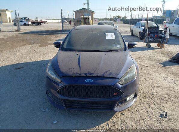 1FADP3L9XGL208667 2016 FORD FOCUS ST Blue Widok zestawu wskaźników