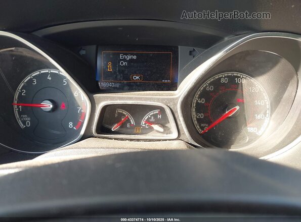 1FADP3L9XGL208667 2016 FORD FOCUS ST Blue Widok tylnych siedzeń