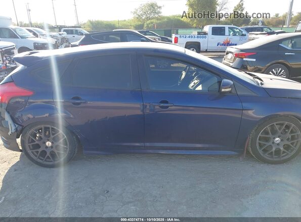 1FADP3L9XGL208667 2016 FORD FOCUS ST Blue Widok wnętrza z tyłu