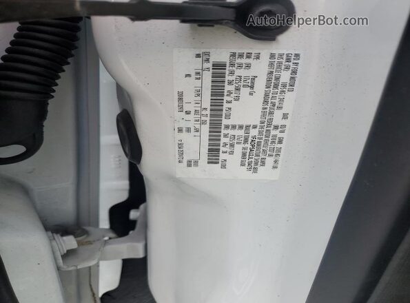 1FADP5AU2JL104751 2018 FORD C-MAX White Vista de la etiqueta del VIN