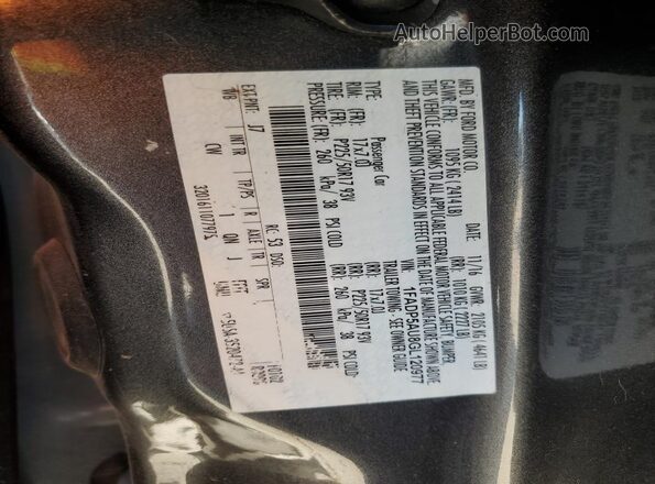 1FADP5AU8GL120977 2016 FORD C-MAX Gray VIN კოდის სტიკერის ხედი