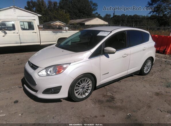 1FADP5BUXGL120848 2016 FORD C-MAX HYBRID White Передня ліва чверть