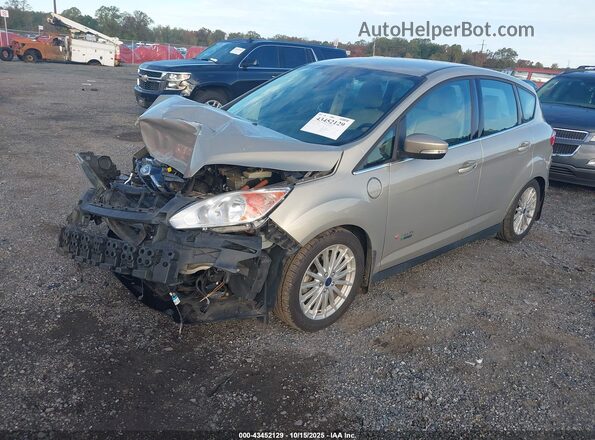 1FADP5CU6GL116519 2016 FORD C-MAX ENERGI Champagne Vista tres cuartos delantera izquierda