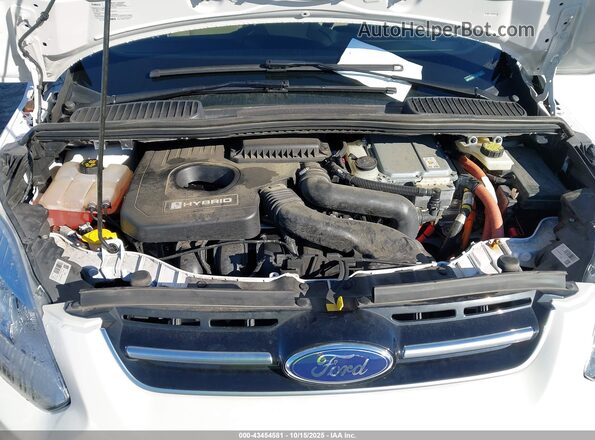 1FADP5DU0HL117679 2017 FORD C-MAX HYBRID Белый Вид сзади