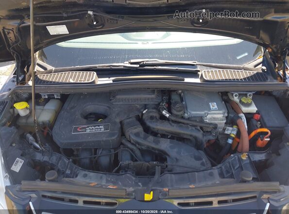 1FADP5EU2HL108593 2017 FORD C-MAX ENERGI Black Вид ззаду