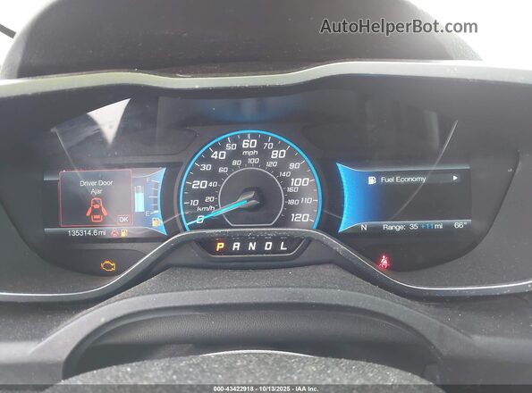 1FADP5EU3HL102821 2017 FORD C-MAX ENERGI Gray Հետևի նստատեղերի տեսք