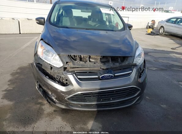 1FADP5EU3HL102821 2017 FORD C-MAX ENERGI Gray Դիմացի տեսք