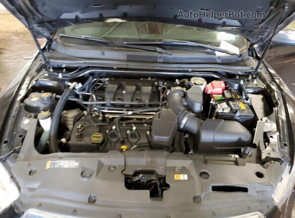 1FAHP2F83KG107583 2019 FORD TAURUS Черный Вид задней части салона