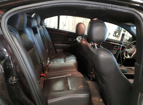 1FAHP2F83KG107583 2019 FORD TAURUS Черный Вид задних сидений