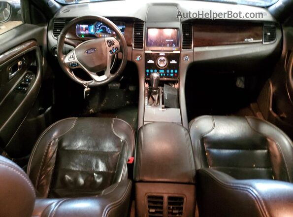 1FAHP2F83KG107583 2019 FORD TAURUS Черный Вид панели приборов