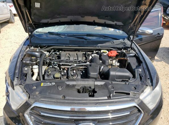 1FAHP2F85KG118729 2019 FORD TAURUS Black უკანა სალონის ხედი