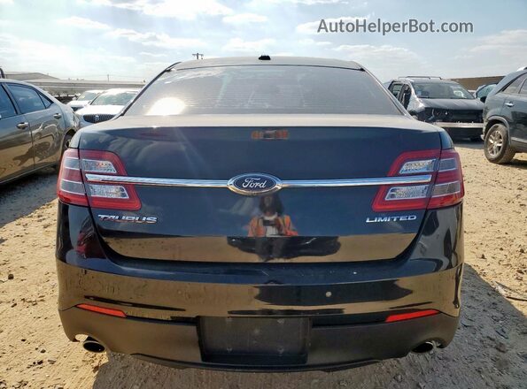 1FAHP2F85KG118729 2019 FORD TAURUS Black უკანა ხედი