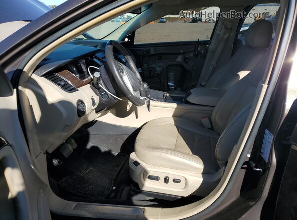 1FAHP2F98GG146167 2016 FORD TAURUS Brown Вид салону спереду