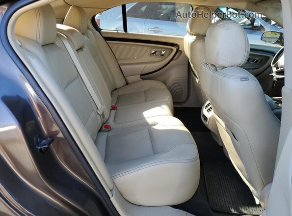 1FAHP2F98GG146167 2016 FORD TAURUS Brown Вид задніх сидінь
