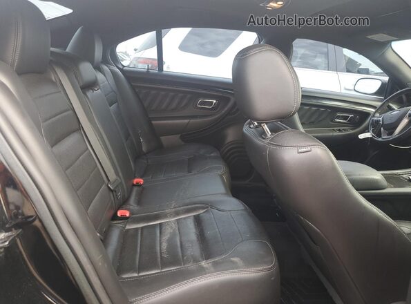 1FAHP2KT1GG143256 2016 FORD TAURUS Black Rear seats view