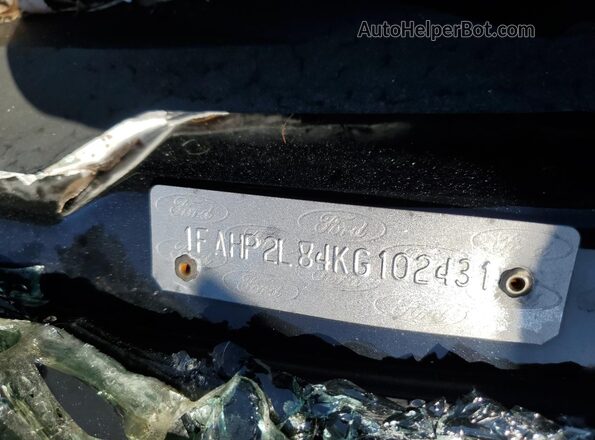 1FAHP2L84KG102431 2019 FORD TAURUS Two Tone Vista del compartimento del motor