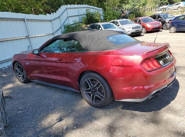 1FATP8FF3K5204869 2019 FORD MUSTANG Red Задня ліва чверть