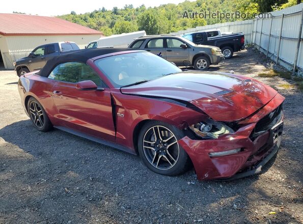 1FATP8FF3K5204869 2019 FORD MUSTANG Red Передня права чверть