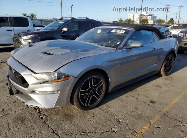 1FATP8FF3P5107548 2023 FORD MUSTANG Silver Tył lewy