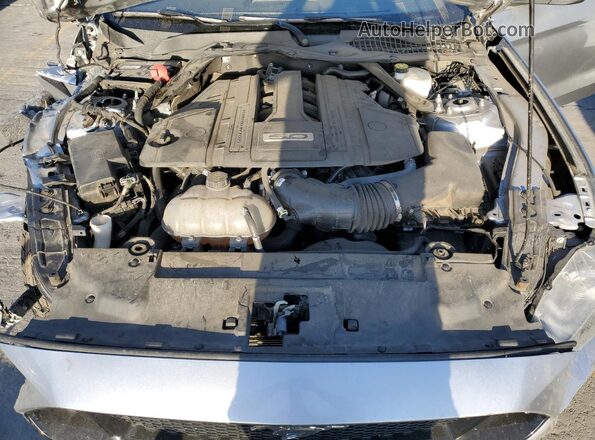 1FATP8FF3P5107548 2023 FORD MUSTANG Silver Widok komory silnika