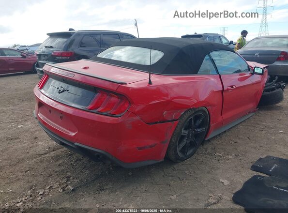 1FATP8UH1K5205278 2019 FORD MUSTANG Red Tył prawy