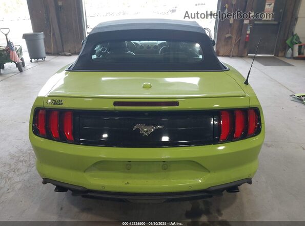 1FATP8UH1L5119342 2020 FORD MUSTANG Зеленый 