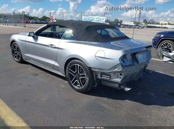 1FATP8UH1N5101149 2022 FORD MUSTANG Серебряный Задняя левая четверть