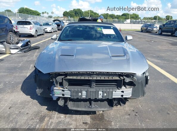 1FATP8UH1N5101149 2022 FORD MUSTANG Серебряный Вид задней части салона