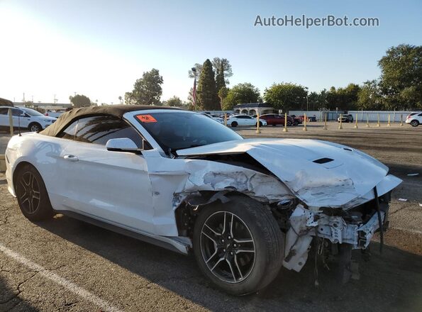 1FATP8UH2K5138514 2019 FORD MUSTANG White წინა მარჯვენა