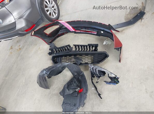 1FATP8UH2N5134953 2022 FORD MUSTANG Красный Вид щитка приборов