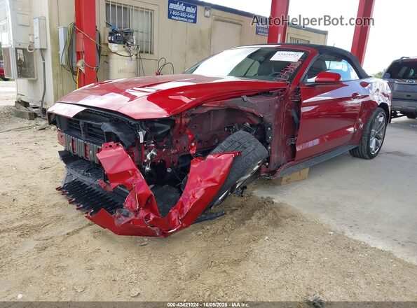 1FATP8UH2N5134953 2022 FORD MUSTANG Красный Вид спереди